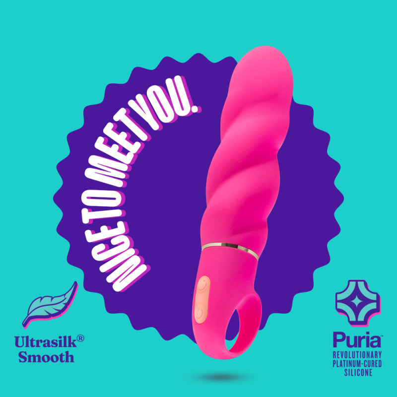 Aria Amazing AF - Fuschia Pink 15.9 cm Vibrator - Hush Store Sydney 
