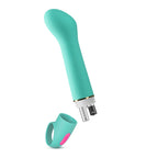 Aria Flirty AF - Teal 16.5 cm Vibrator - Hush Store Sydney 