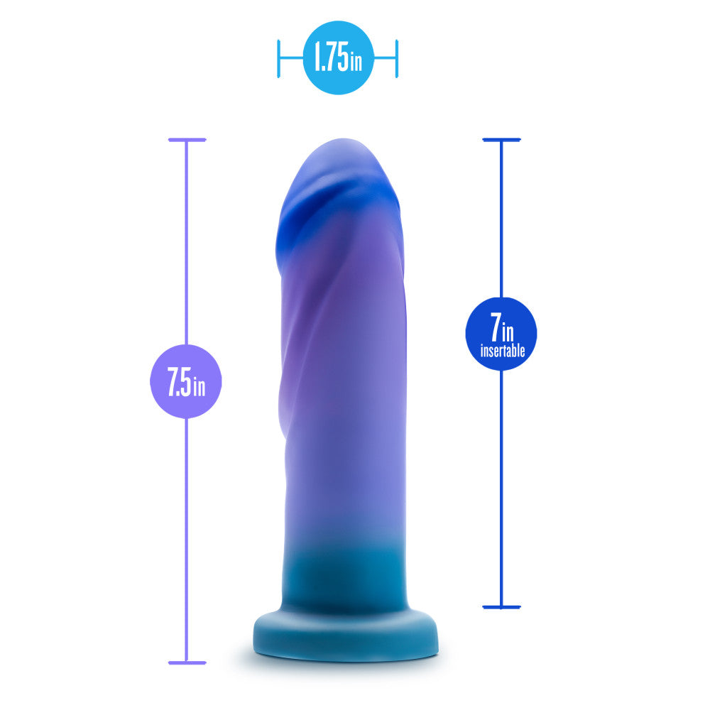 Avant - Midnight Rendezvous - Ocean Blue 19 cm Dildo - Hush Store Sydney 
