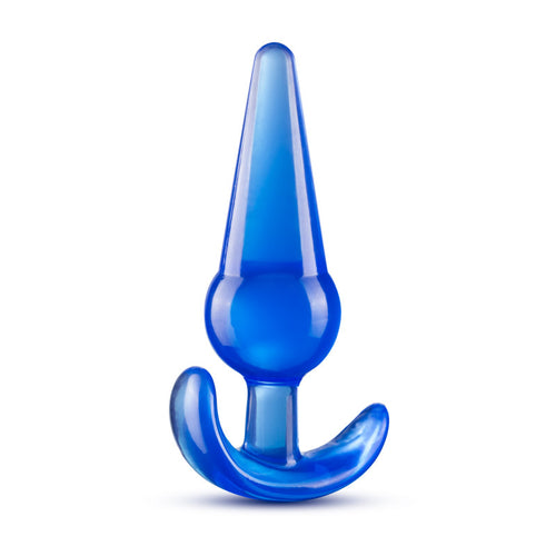 B Yours Large Anal Plug - Blue 12.2 cm Butt Plug - Hush Store Sydney 