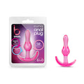 B Yours Curvy Anal Plug - Pink 8.9 cm Butt Plug - Hush Store Sydney 