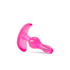 B Yours Curvy Anal Plug - Pink 8.9 cm Butt Plug - Hush Store Sydney 