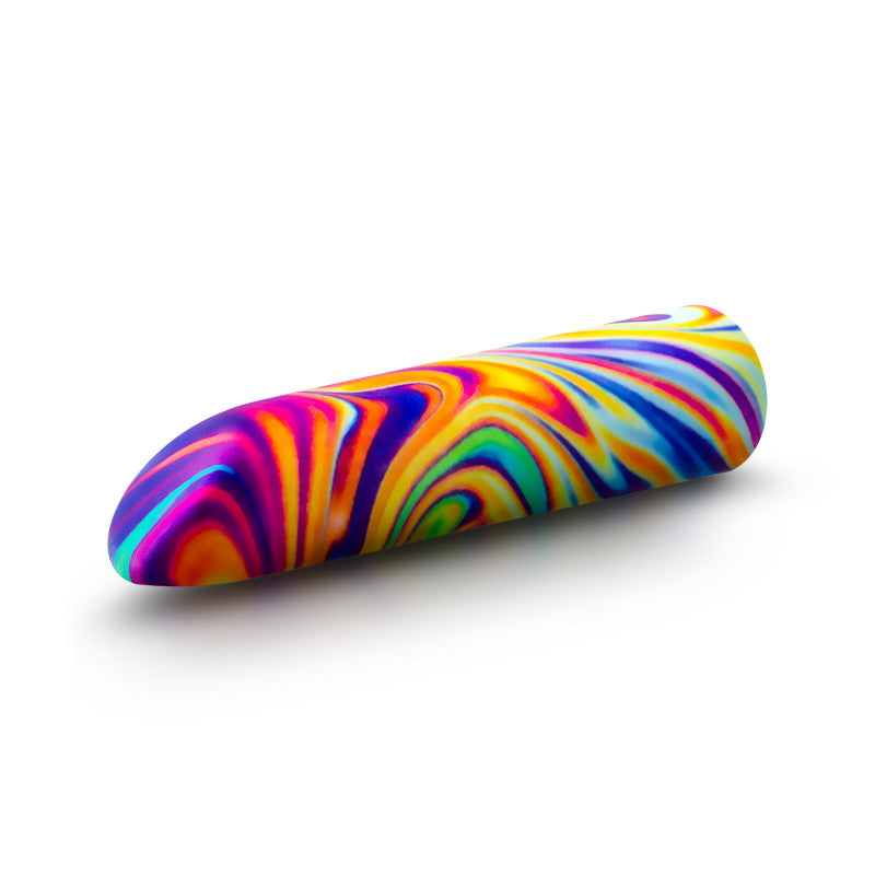 Limited Addiction Psyche - Power Vibe - Rainbow 10.2 cm USB Rechargeable Bulet - Hush Store Sydney 