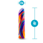Limited Addiction Psyche - Power Vibe - Rainbow 10.2 cm USB Rechargeable Bulet - Hush Store Sydney 