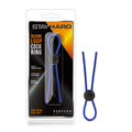 Stay Hard - Silicone Loop Cock Ring - Blue Adjustable Lasso Cock Ring - Hush Store Sydney 