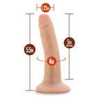 Dr. Skin Silicone Dr. Lucas - Flesh 14 cm Dong - Hush Store Sydney 