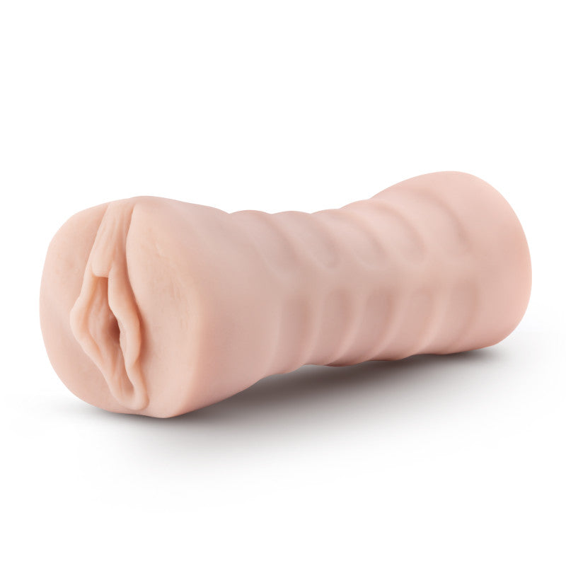 M for Men Ashley - Flesh Vibrating Vagina Stroker - Hush Store Sydney 