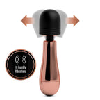 Lush Chloe - Rose Gold USB Rechargeable Mini Massager Wand - Hush Store Sydney 