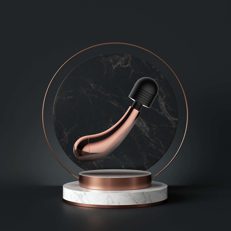 Lush Callie - Rose Gold USB Rechargeable Mini Massager Wand - Hush Store Sydney 