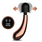 Lush Callie - Rose Gold USB Rechargeable Mini Massager Wand - Hush Store Sydney 