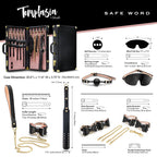 Temptasia Safe Word Bondage Kit with Suitcase - 9 Piece Bondage Set - Hush Store Sydney 