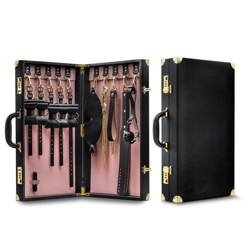 Temptasia Safe Word Bondage Kit with Suitcase - 9 Piece Bondage Set - Hush Store Sydney 