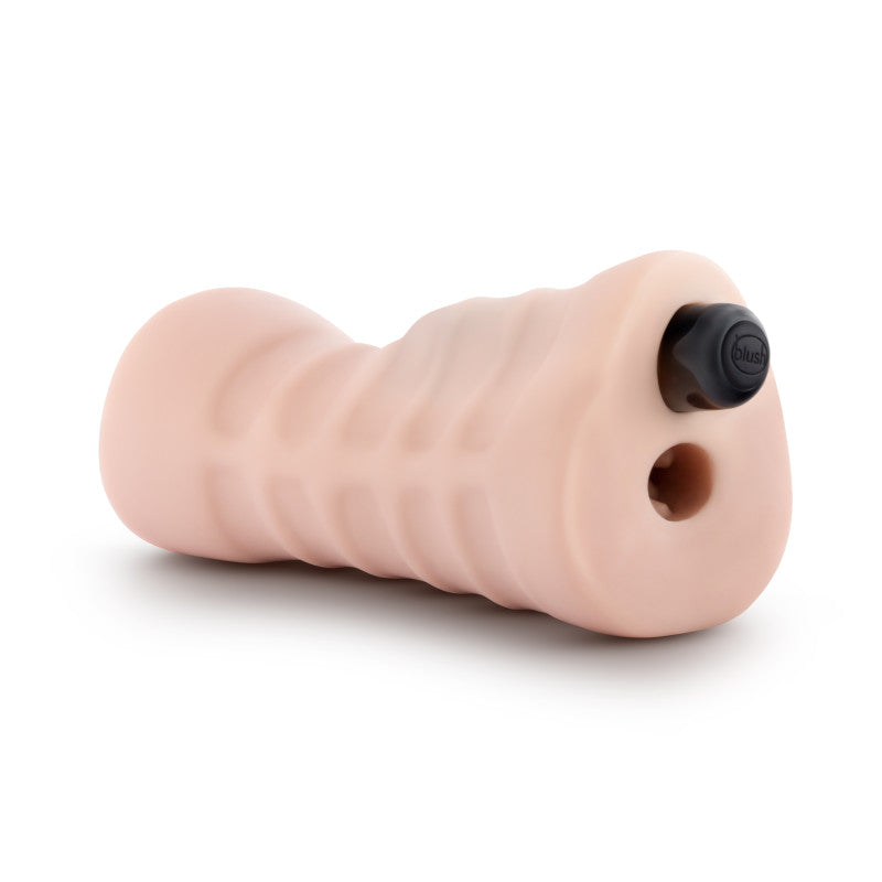 M For Men 3-Pack Self-Lubricating Vibrating Strokers - Flesh Vibrating Strokers - 3 Pack - Hush Store Sydney 
