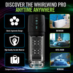 M For Men - Whirlwind Pro - Clear USB Rechargeable Rotating & Sucking Auto Stroker