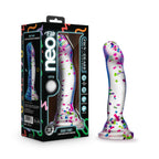 Neo Elite Glow Hanky Panky - Glow In Dark Clear 19 cm Dong - Hush Store Sydney 