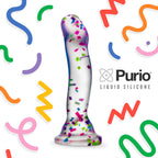 Neo Elite Glow Hanky Panky - Glow In Dark Clear 19 cm Dong - Hush Store Sydney 