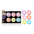 Play With Me - King of the Ring - Coloured Cock Rings - Set of 6 - Hush Store Sydney 