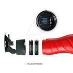 CRAZY BULL DELIA Vibrating Stroker - Flesh Vibrating Vagina Stroker with Suction Base