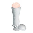 CRAZY BULL Flora Stroker - Flesh Squeezable Vagina Stroker with Suction Base