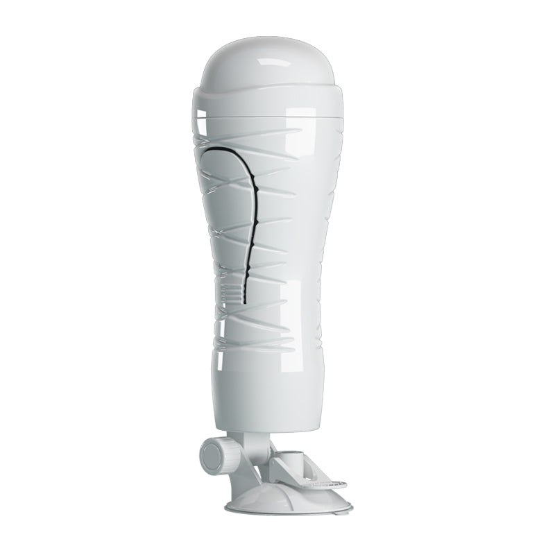 CRAZY BULL Flora Stroker - Flesh Squeezable Vagina Stroker with Suction Base