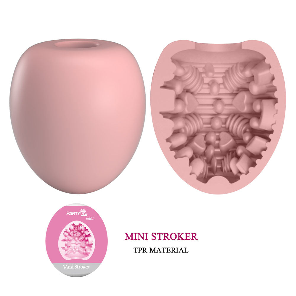 Party Up ROBIN Mini Stroker - Pink Mini Stroker - Hush Store Sydney 