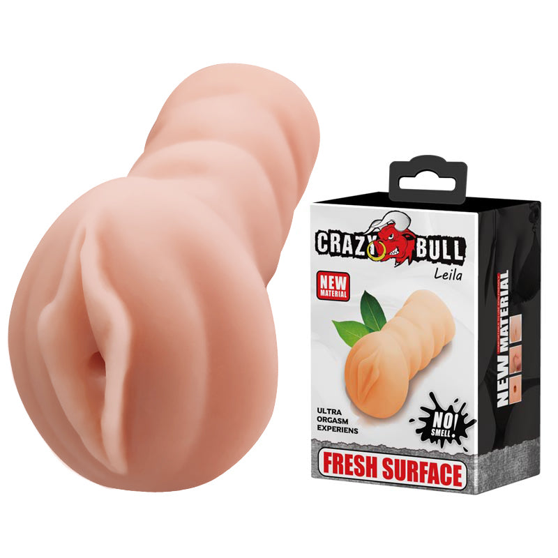 CRAZY BULL LEILA Vagina Stroker - Flesh Vagina Stroker - Hush Store Sydney 
