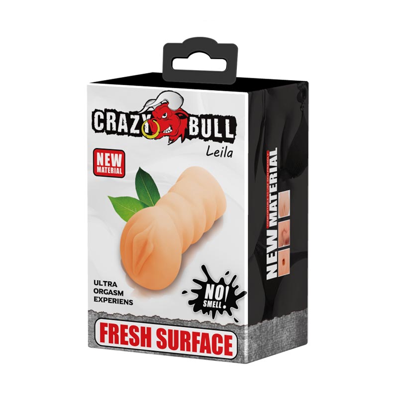 CRAZY BULL LEILA Vagina Stroker - Flesh Vagina Stroker - Hush Store Sydney 