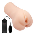 CRAZY BULL NADYA Vibrating Vagina Stroker - Flesh Vibrating Vagina Stroker - Hush Store Sydney 