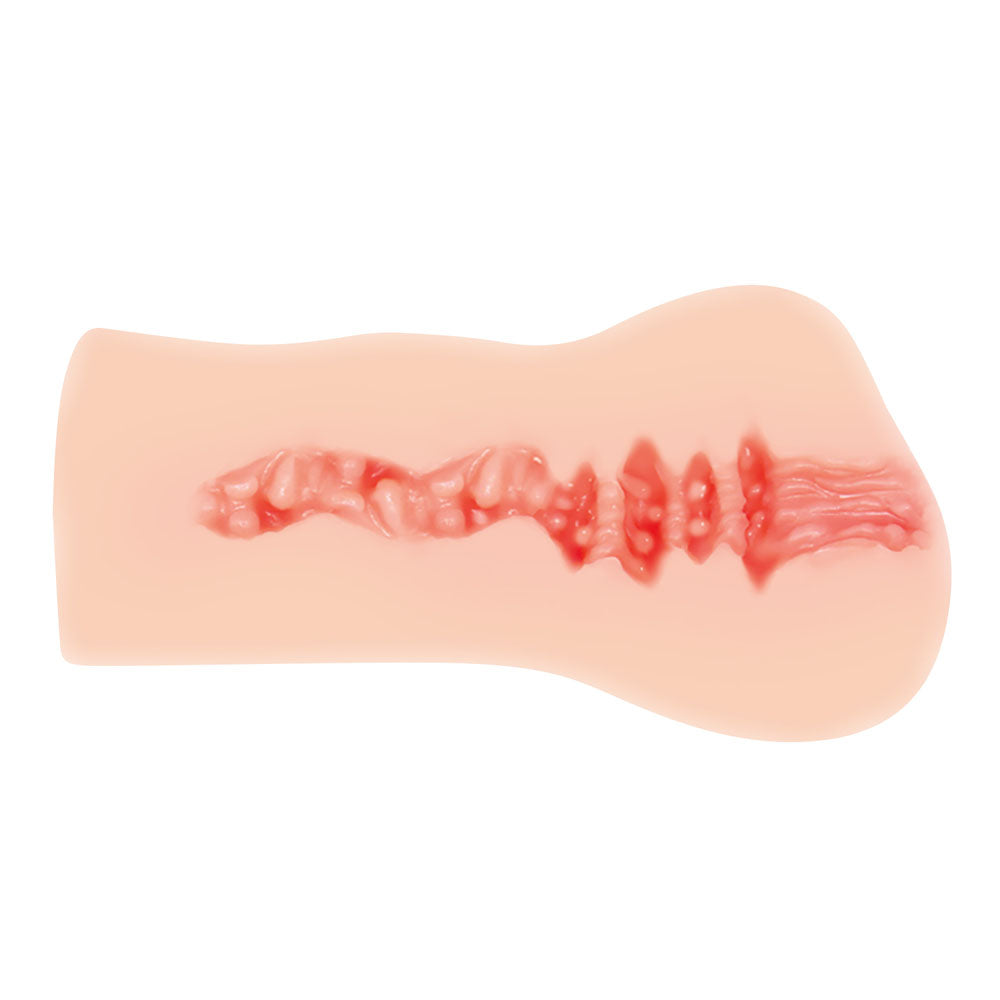 CRAZY BULL NADYA Vibrating Vagina Stroker - Flesh Vibrating Vagina Stroker - Hush Store Sydney 