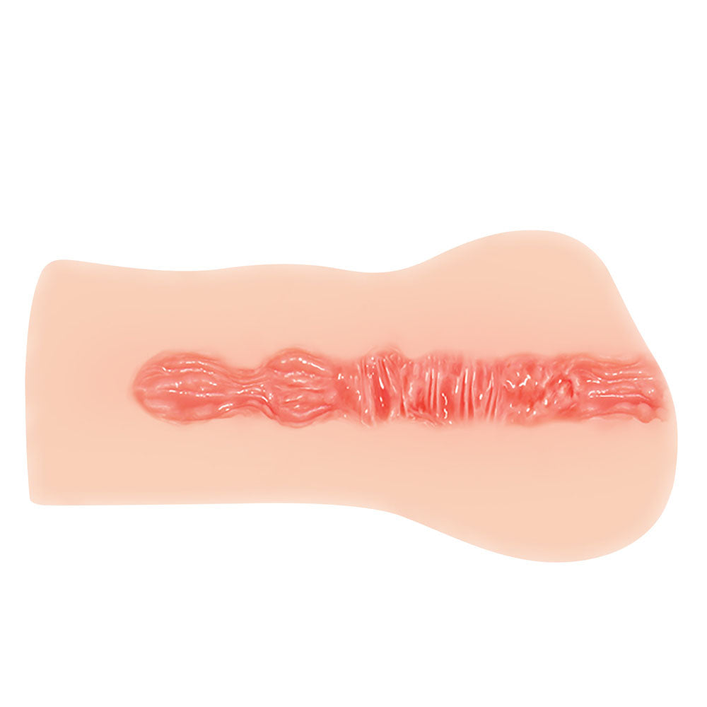 CRAZY BULL LEA Vibrating Vagina Stroker - Flesh Vibrating Vagina Stroker - Hush Store Sydney 