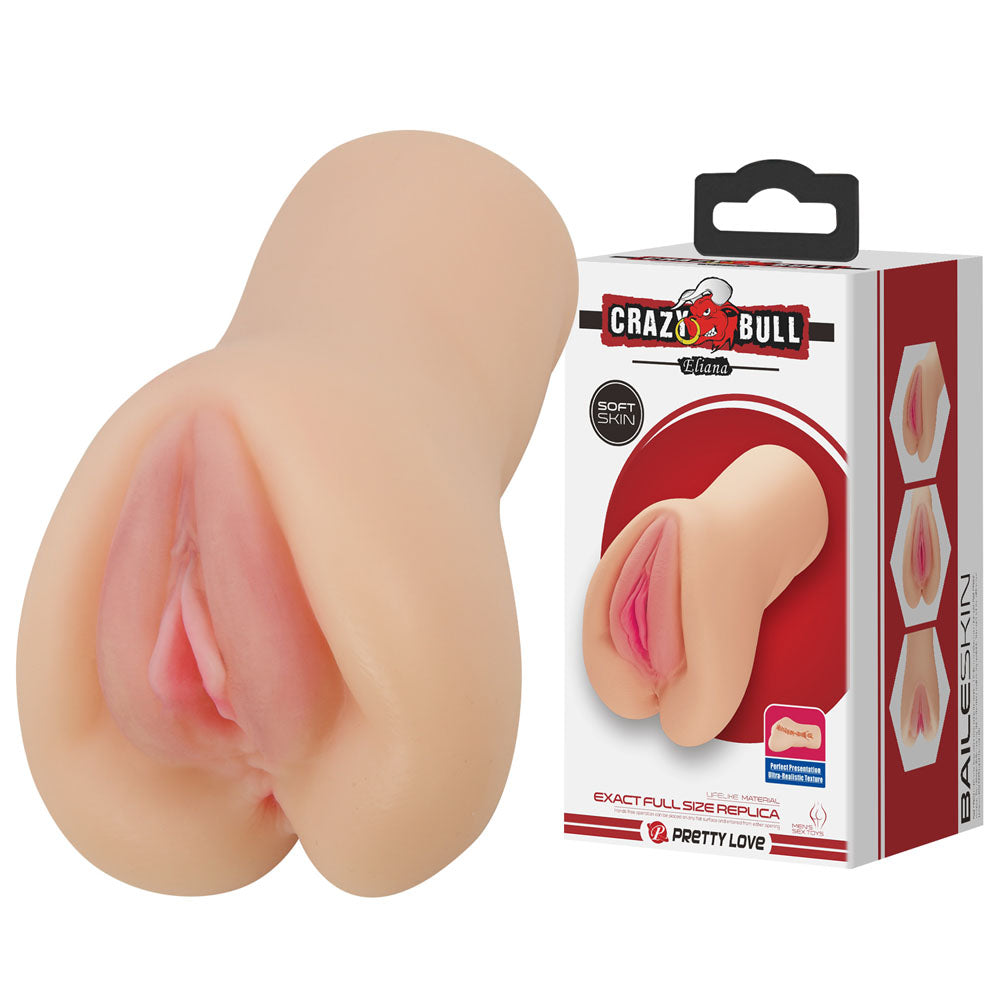 CRAZY BULL ELIANA Vagina Stroker - Flesh Vagina Stroker - Hush Store Sydney 