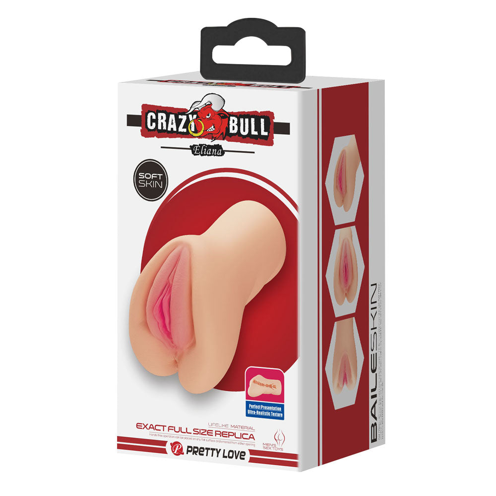 CRAZY BULL ELIANA Vagina Stroker - Flesh Vagina Stroker - Hush Store Sydney 