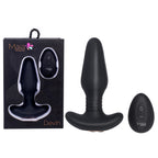 Maia DEVIN - Black USB Rechargeable Vibrating Butt Plug - Hush Store Sydney 