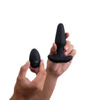 Maia DEVIN - Black USB Rechargeable Vibrating Butt Plug - Hush Store Sydney 
