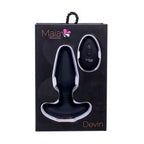 Maia DEVIN - Black USB Rechargeable Vibrating Butt Plug - Hush Store Sydney 