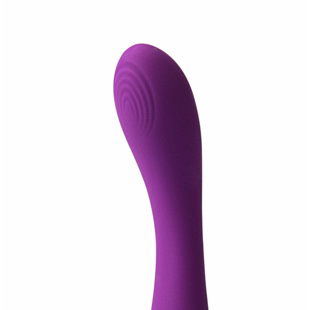 Maia CHELSI - Purple 17.8 cm USB Rechargeable Vibrator - Hush Store Sydney 