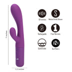 Maia RAYLA - Purple 17.8 cm USB Rechargeable Rabbit Vibrator