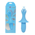Maia SIENNA - Blue - Blue 15.2 cm USB Rechargeable Fluttering Bullet - Hush Store Sydney 