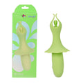 Maia SIENNA - Green - Green 15.2 cm USB Rechargeable Fluttering Bullet - Hush Store Sydney 