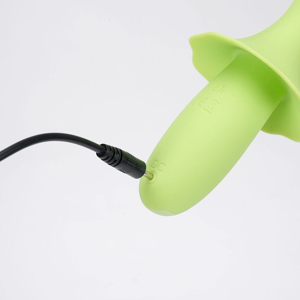 Maia SIENNA - Green - Green 15.2 cm USB Rechargeable Fluttering Bullet - Hush Store Sydney 