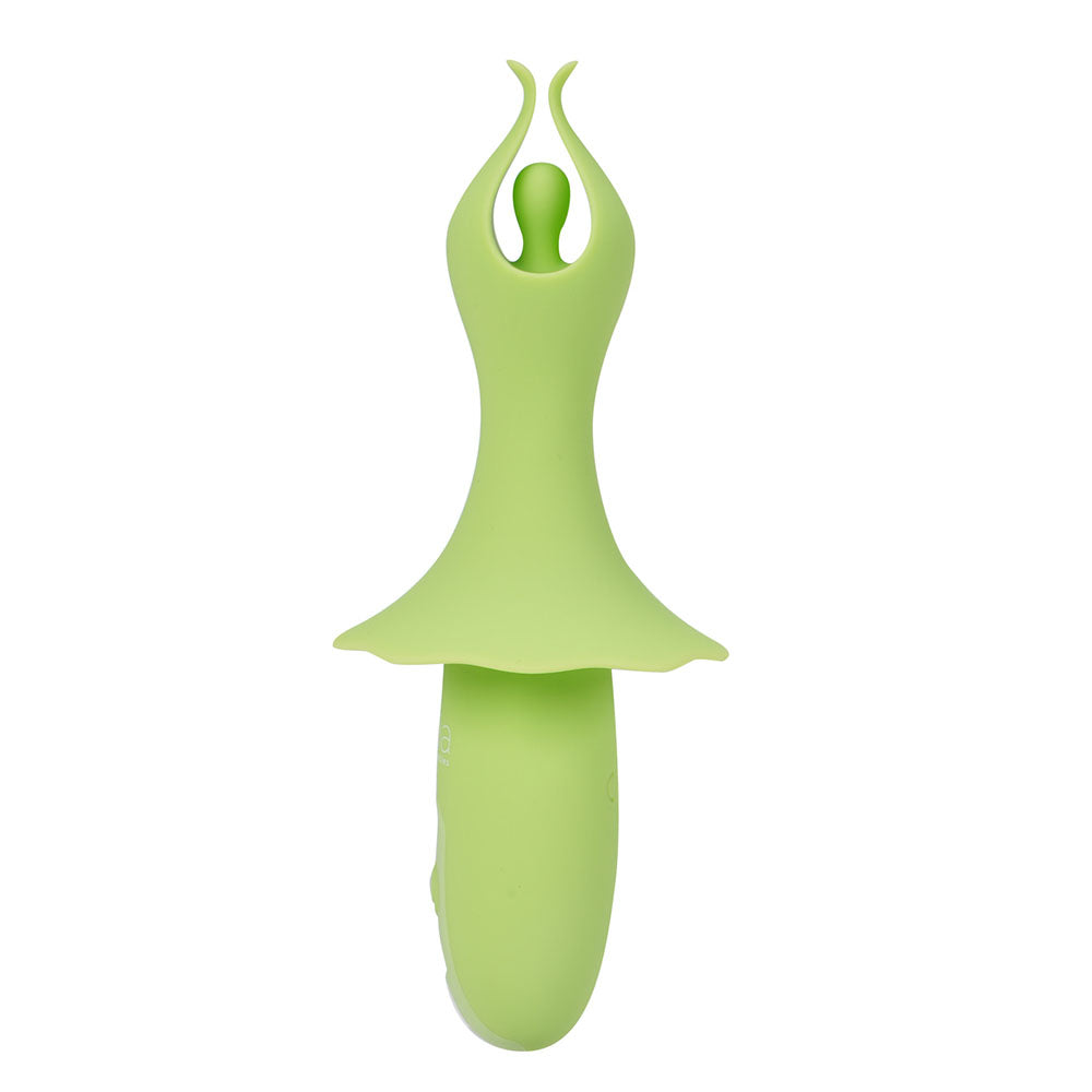 Maia SIENNA - Green - Green 15.2 cm USB Rechargeable Fluttering Bullet - Hush Store Sydney 