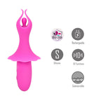 Maia SIENNA - Pink - Pink 15.2 cm USB Rechargeable Fluttering Bullet - Hush Store Sydney 