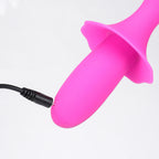 Maia SIENNA - Pink - Pink 15.2 cm USB Rechargeable Fluttering Bullet - Hush Store Sydney 