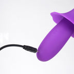 Maia SIENNA - Purple - Purple 15.2 cm USB Rechargeable Fluttering Bullet - Hush Store Sydney 