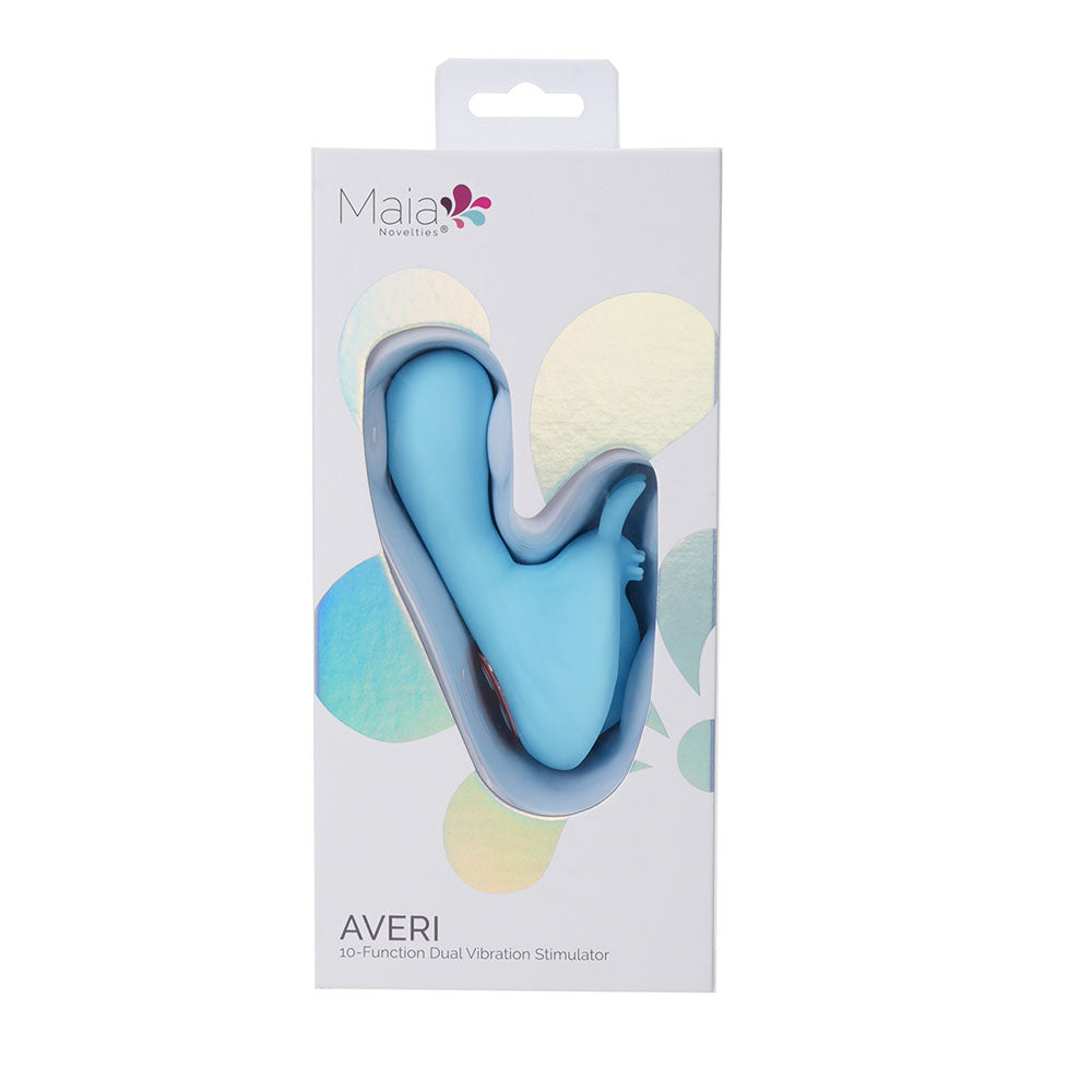 Maia AVERI - Blue - Blue USB Rechargeable Vibrator