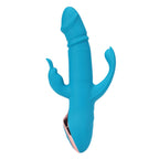 Maia KENNEDI - Blue 23.5 cm USB Rechargeable Triple Stimulating Vibrator - Hush Store Sydney 