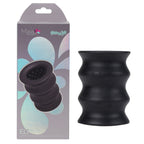 Maia ELI - Black 10 cm Stroker Sleeve - Hush Store Sydney 