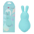Maia BRI - Teal - Teal 9 cm USB Rechargeable Vibrating Bunny Bullet - Hush Store Sydney 
