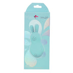 Maia BRI - Teal - Teal 9 cm USB Rechargeable Vibrating Bunny Bullet - Hush Store Sydney 
