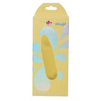 Maia TAWNI - Yellow - Yellow 9 cm USB Rechargeable Bullet with Flickering Tip - Hush Store Sydney 